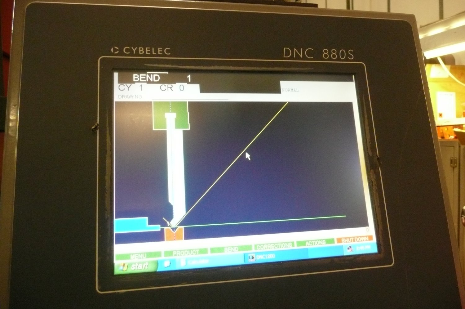 BYSTRONIC EP 31-100  100 X 3100CNC PRESS BRAKE STOCK NO 01928 - Image 2