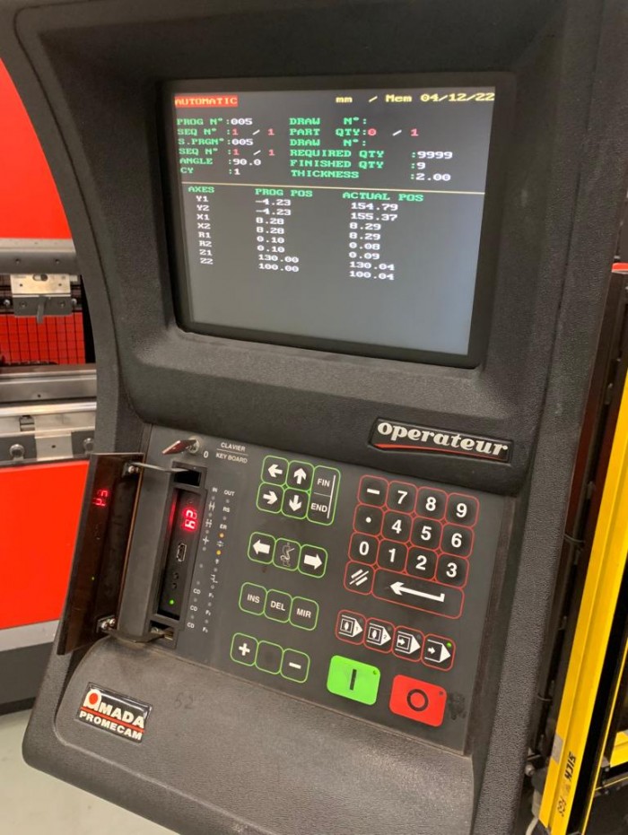 AMADA HFB 50-20 STOCK NO 01898 - Image 4