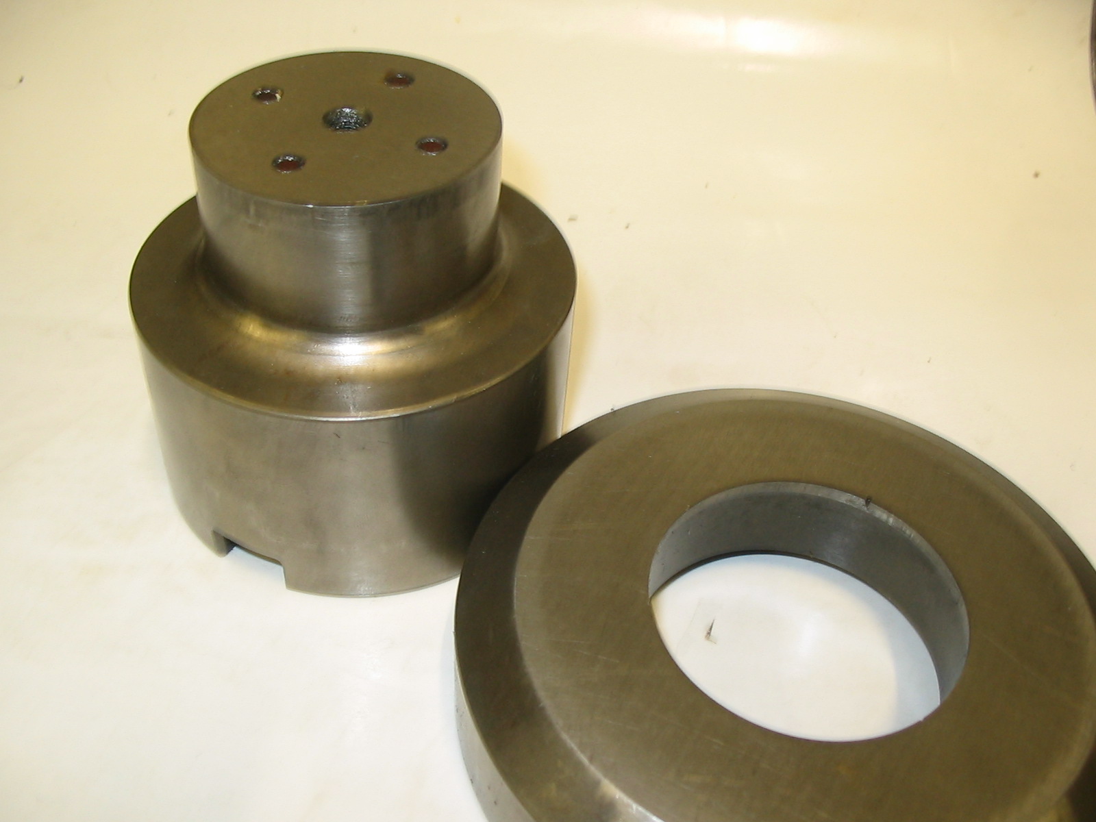 D STATION AMADA ROUND PUNCH 57MM WITH DIE 0.3MM CLEARANCE