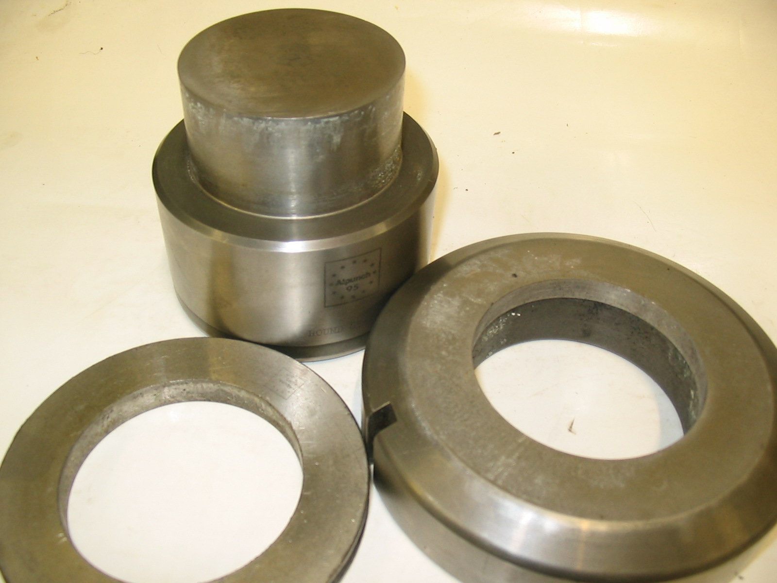 D STATION ALPUNCH ROUND PUNCH 65MM WITH DIE 0.3MM CLEARANCE