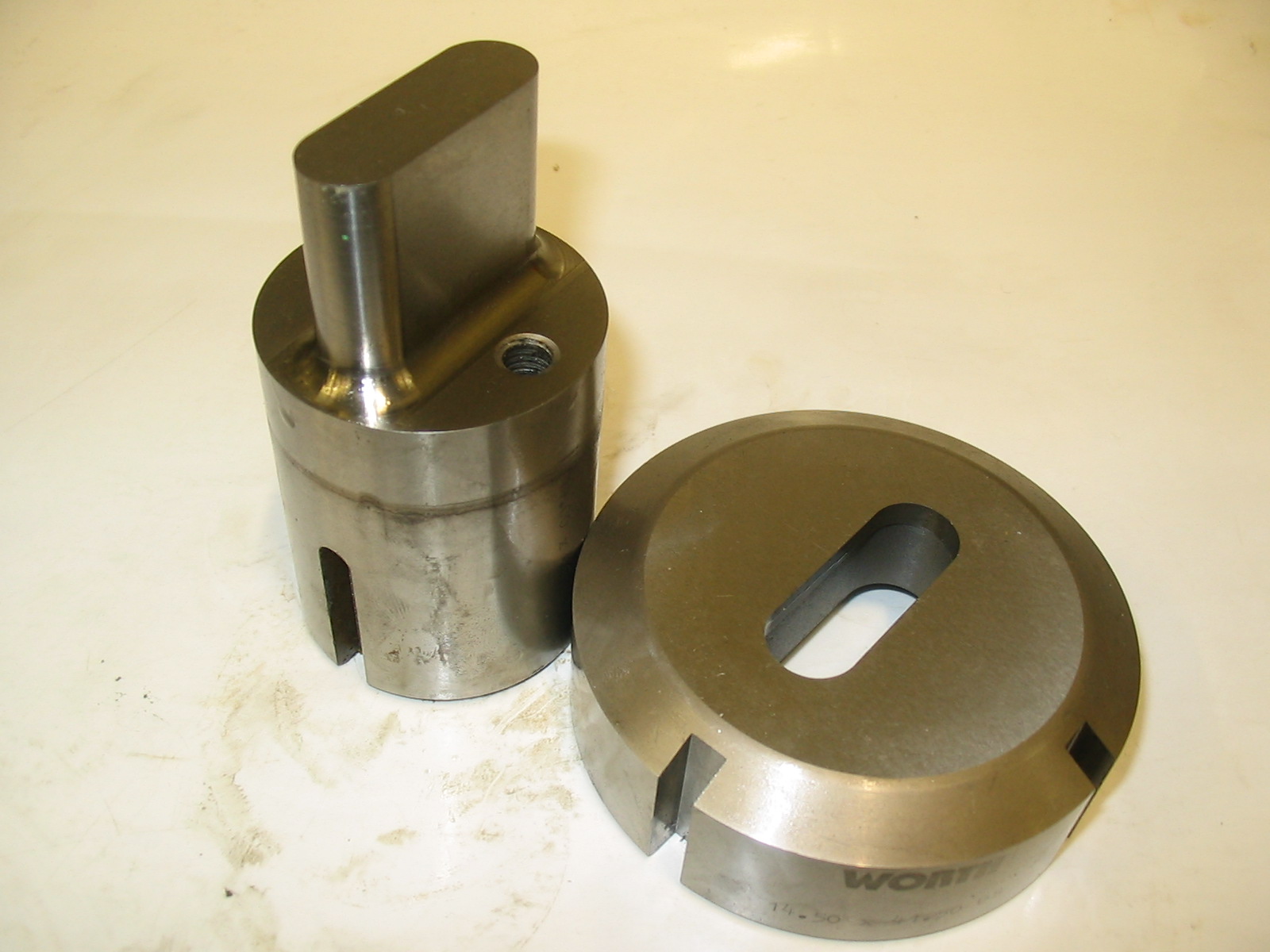 C STATION WORTH PUNCH 41 X 14MM WITH DIE 0.5MM CLEARANCE